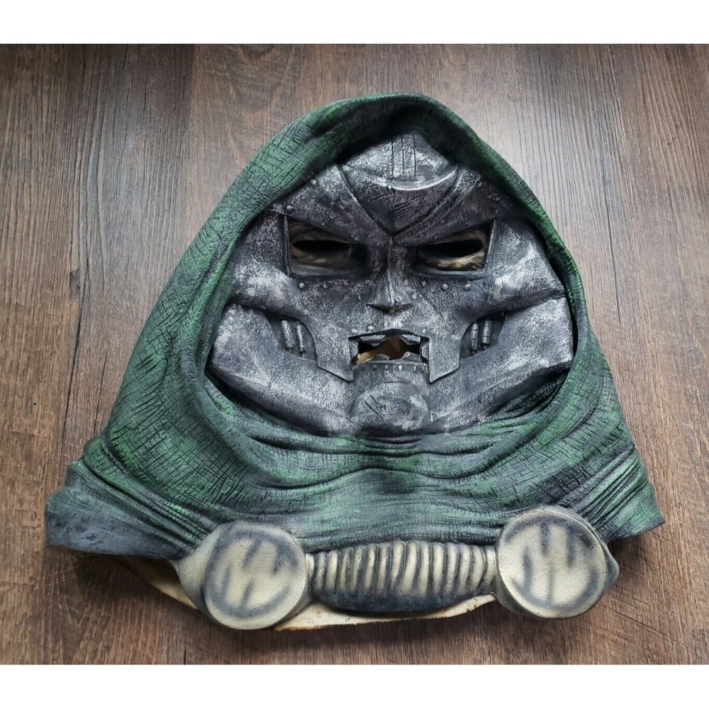 Adult Full Head Dr. Doom Rubber Mask